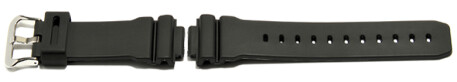 Ersatzuhrenarmband Casio f. DW-9500US, DW-002S, Kunststoff, schwarz