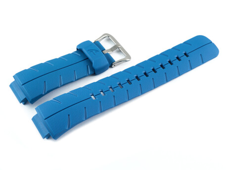 Uhrenarmband Casio für G-350C, G-350C-2AV, Kunststoff, blau