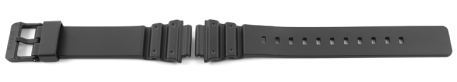Uhrenarmband Casio für MRW-200H, Ersatzarmband aus Kunststoff, schwarz