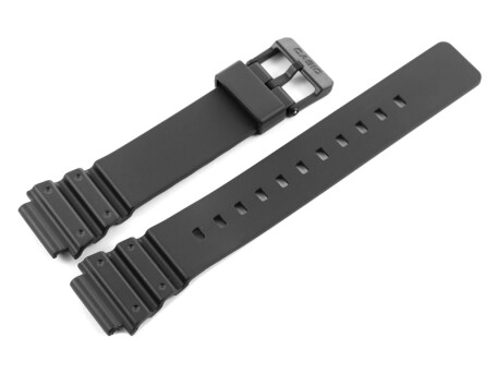 Uhrenarmband Casio für MRW-200H, Ersatzarmband aus Kunststoff, schwarz