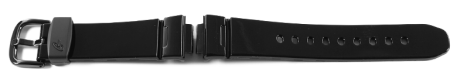 Uhrenarmband Casio für BGA-102, BGA-1030, Kunststoff, schwarz - Glanzoptik