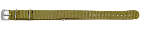 Uhrenarmband - NATO - HighTech Material - Textiloptik - grün