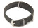 Uhrenarmband - NATO - HighTech Material - Textiloptik - grau