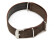 Uhrenarmband - NATO - HighTech Material - Textiloptik - braun