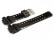 Uhrenarmband Casio f. GD-100HC, GD-100SC, Kunststoff, schwarz, Lackoptik