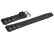 Casio Ersatz-Uhrenarmband für ALT-8000, Ersatzband Kunststoff, schwarz