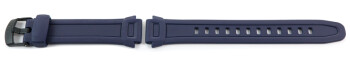 Casio Esatz-Uhrenarmband W-756, W-756-2AV, Kunststoff, blau