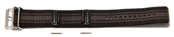 Casio Ersatzarmband GA-100MC-1AV, Textil, schwarz mit...