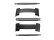 Casio Ersatzteile End Links grau + Federstege f.Resinarmband PRW-2500-1 PRG-250 PRW-2000A-1 PRW-5000Y