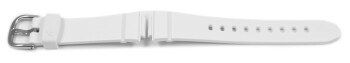 Baby-G Band Casio für BG-6903, glänzender Kunststoff, weiß