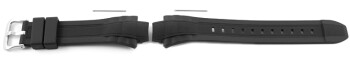 Casio Ersatzarmband Kunststoff, schwarz für MDV-301,...