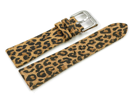 Festina Leder-Uhrenarmband im Leoparden-Look für...