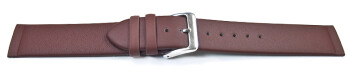 Uhrenarmband Leder - für Uhren mit verschraubtem Bandanstoß - braun 20mm Stahl