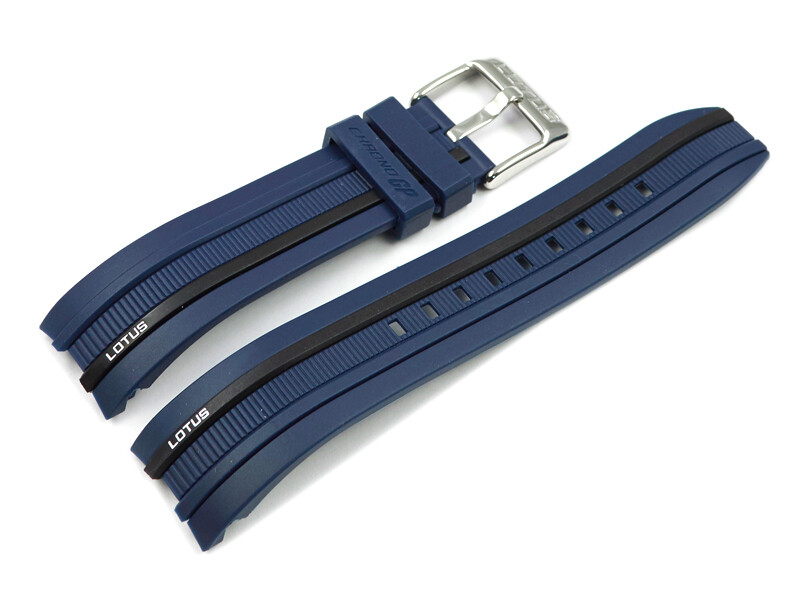 Kautschuk Armband Uhren Armband 22mm Uhrenarmband 22mm Blau