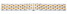 Edelstahl Metall - Butterfly - massiv - bicolor - 22mm