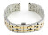 Edelstahl Metall - Butterfly - massiv - bicolor - 18mm