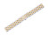 Edelstahl Metall - Butterfly - massiv - bicolor - 18mm