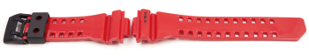 Uhren-Ersatzarmband Casio in rot f. GBA-400-4A, GBA-400, Kunststoff