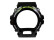 Bezel Casio DW-6900CS-1 DW-6900CS G-Shock Aufschrift grün Lünette schwarz glänzend