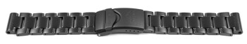 Edelstahl-Ersatzuhrenarmband Casio für PRG-550BD-1, schwarz