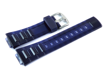 Casio Band aus Kunsststoff blau, Oberfläche glänzend für BGA-3000A, BG-3000A