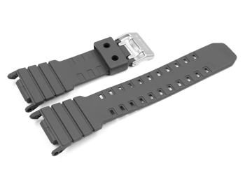 Casio Kunststoff-Ersatzuhrenarmband, grau f. DW-D5500-1,...