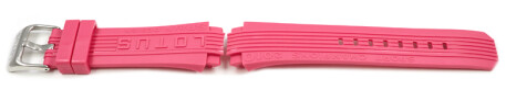 Ersatzarmband Lotus Kautschuk pinkfarben für 15730