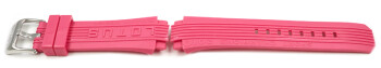 Ersatzarmband Lotus Kautschuk pinkfarben für 15730 