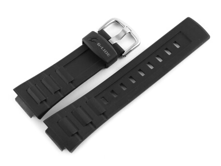 Casio Uhrenband Kunststoff schwarz f. BLX-102, BLX-102-1, BLX-102-1ER