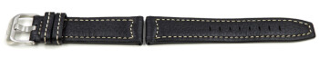 Lotus Leder-Ersatzarmband schwarz für Ref. 15433 