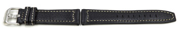 Lotus Leder-Ersatzarmband schwarz für Ref. 15433