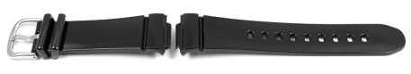 Ersatzarmband Casio Kunststoff schwarz für BGA-130-1, BGA-130, glänzend