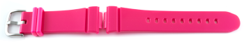 Ersatzarmband Casio Kunststoff pink glänzend für BGA-130-4, BGA-130