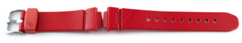 Ersatz-Uhrenarmband Casio rot glänzend für BG-5600SA-4,...