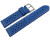 Uhrenarmband Leder Style blau 16mm 18mm 20mm 22mm