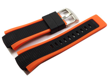 Ersatz-Uhrenarmband Festina PV schwarz/orange f. F6727/5 u. F6738