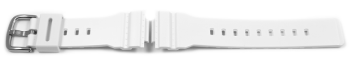 Kunststoff-Uhrenarmband Casio Ersatzarmband  f. BA-110, BA-110LB, weiß