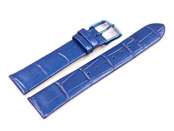 Ersatzarmband Lotus Leder blau - Uhrarmband f. 18253/2,...