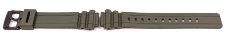 Uhrenband Casio Kunststoff olivgrün Ersatzarmband f. MRW-S300H-3BV, MRW-S300H