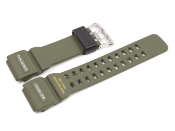 Casio Ersatzarmband Kunststoff militarygrün f....