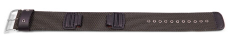 Casio Ersatzarmband grün/schwarz für AW-591MS-3A innen orange
