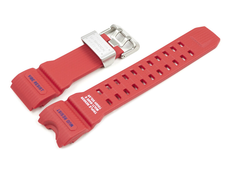 Casio Ersatzarmband rot f. GWG 1000RD GWG 1000RD 4A Resin