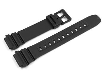 Ersatz-Uhrenarmband Casio Resin schwarz für AE-1300WH