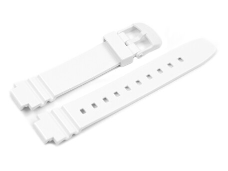 Uhrenband Casio Kunststoff weiß Ersatzarmband f. LRW-250H-4 LRW-250H-7 LRW-250H-9
