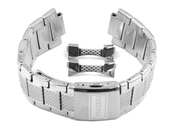 Edelstahl Ersatzarmband Festina f. F16489 F16488 F16490...