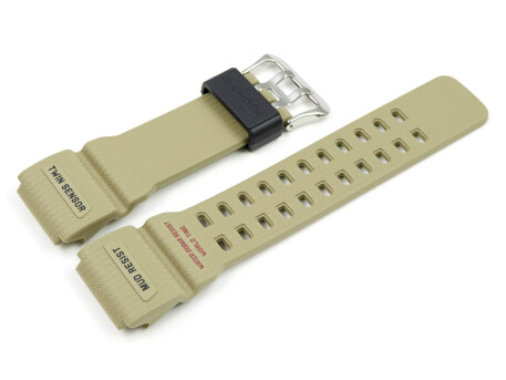 Casio Ersatzarmband Kunststoff militarybeige f....