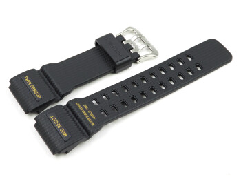 Casio Uhren Ersatzband Kunststoff schwarz f.GG-1000GB-1A,...