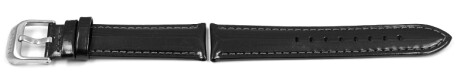 Ersatzarmband Lotus schwarz Ref. 15746/8, 15746 - Leder glänzend