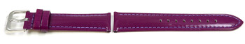 Ersatzarmband Lotus lila Ref. 15746 - Leder glänzend