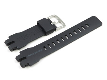 Casio Resin Ersatzarmband schwarz für PRW-6000-1,...